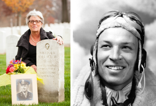 Judy Ikels, and she has been gracious to share with us much about her biological father, whom she never met.