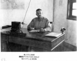 Lt. Col. Robert J. Koshland, Commanding Officer of 12th Air Service Group.  Photo from M. J. Hollman.