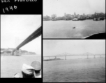 961st Petroleum Products Laboratory members on the boat towards home, on SS Marine Adder, at the end of the war, arriving in San Francisco in 1946.
