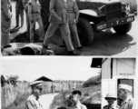 Col. R. H. Wise meets and greets in China during WWII.