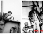 Images from the trip on the U.S.S. General Butner which took Ehle back to the US, arriving in San Francisco on June 24, 1946.
